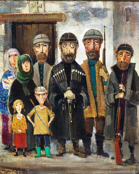 Грузинский художник Ладо Тевдорадзе