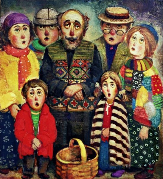 Грузинский художник старый Тбилиси пейзажи Мартиашвили