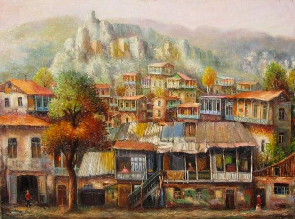 Грузинский художник Ладо Тевдорадзе