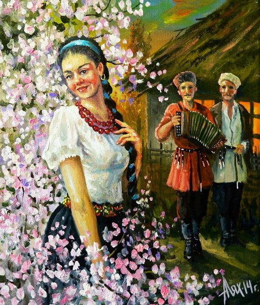 Андрей Петрович Лях казаки картины