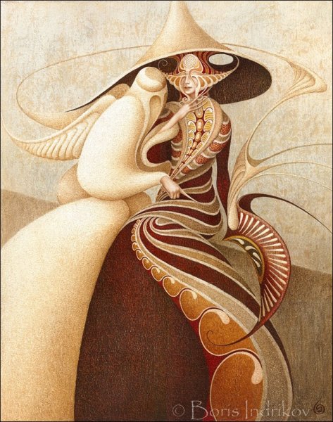 Картины художника Бориса Индрикова