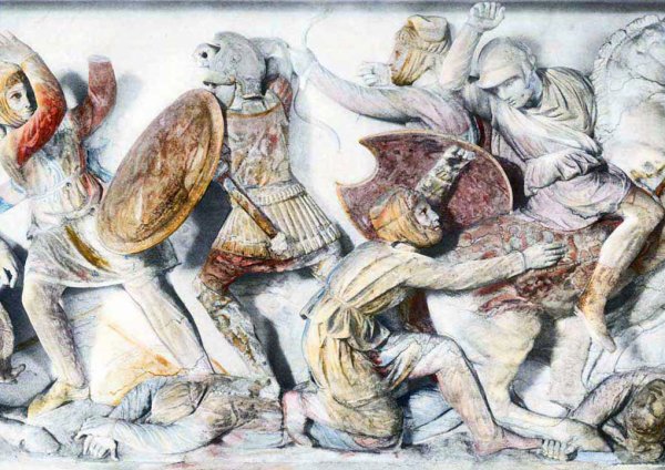 Греческая мозаика эпохи эллинизма