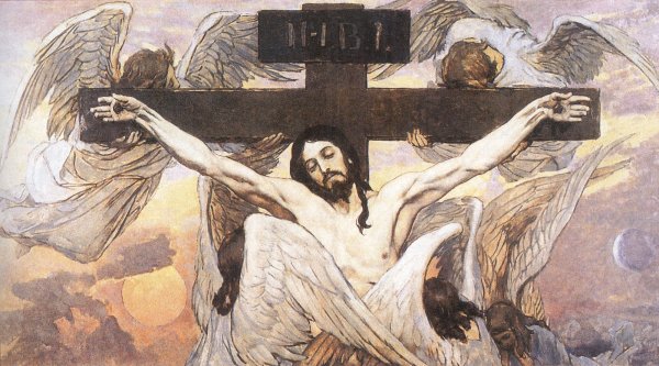 Васнецов Распятый Иисус Христос