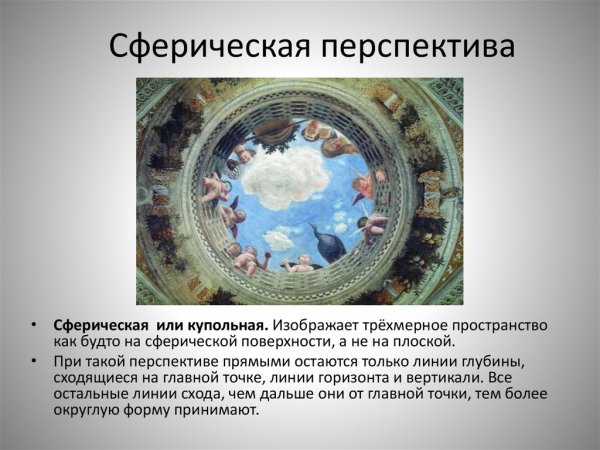 Сферическая перспектива в картинах Петрова Водкина