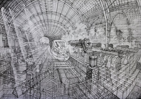 Кузьма Петров Водкин сферическая перспектива