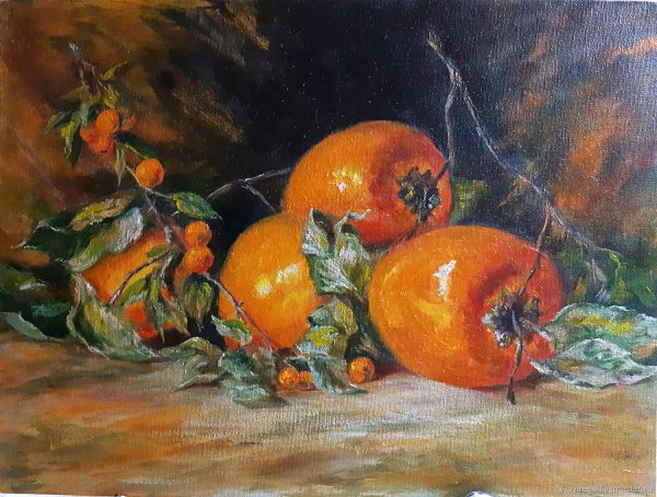 Хурма картина