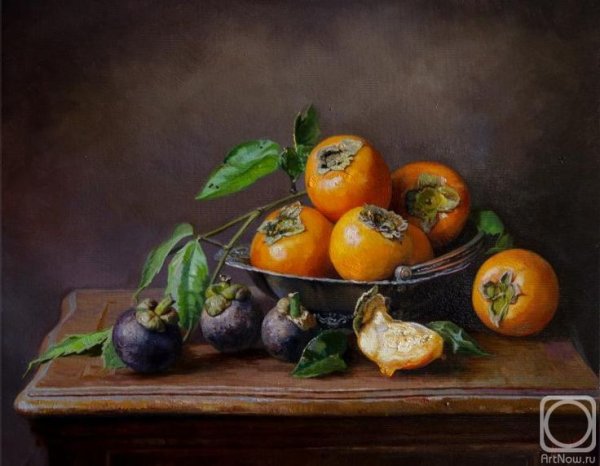 Эдуард Эдуардович Панов "натюрморт с хурмой"