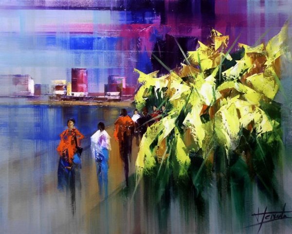 Силуэтная живопись Хосепа Тейсидо