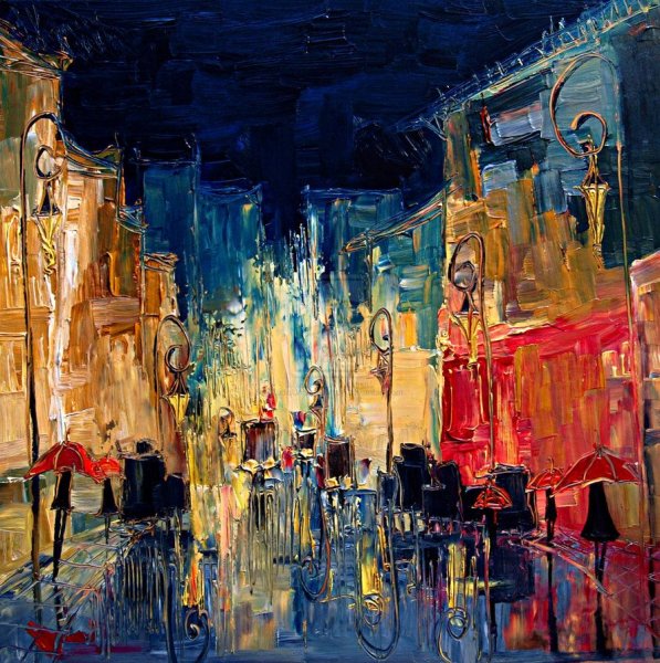 Живопись Юстина Копаня