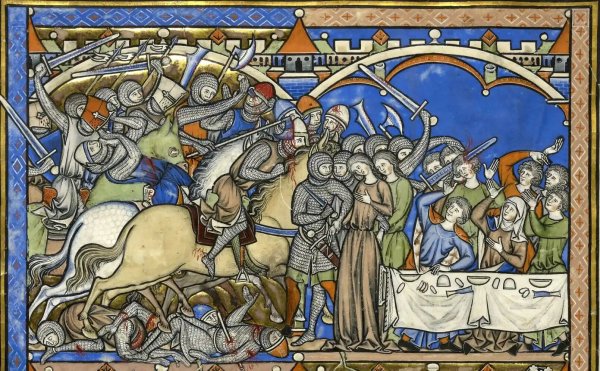 Средневековье витражи Шартр