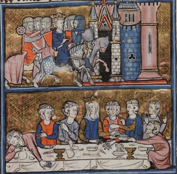 Доменико Гирландайо встреча Марии и Елизаветы