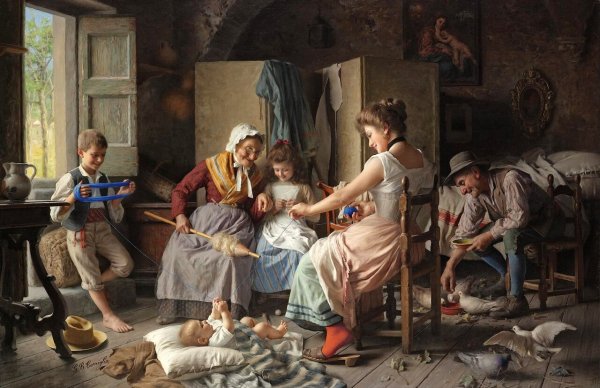 Художник Джованни Баттиста Торрилья