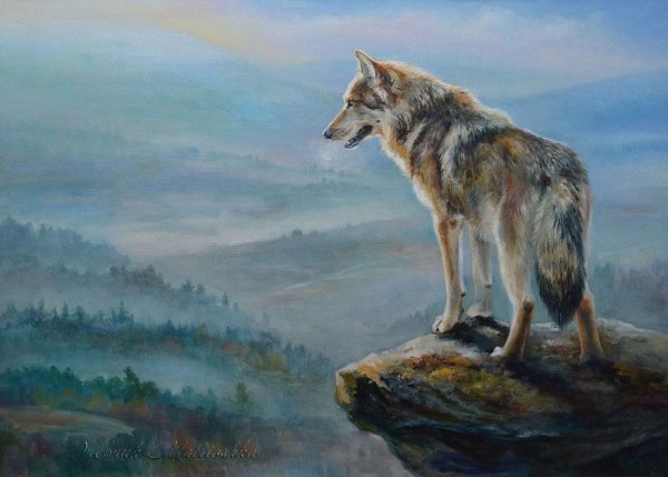 Юлия неприятель картины волки