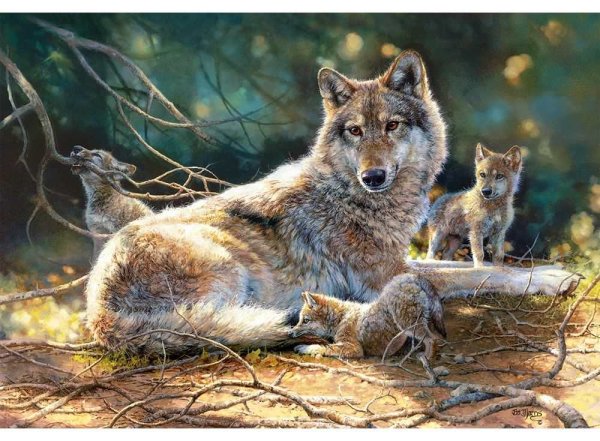 Вожак стаи Волков арт