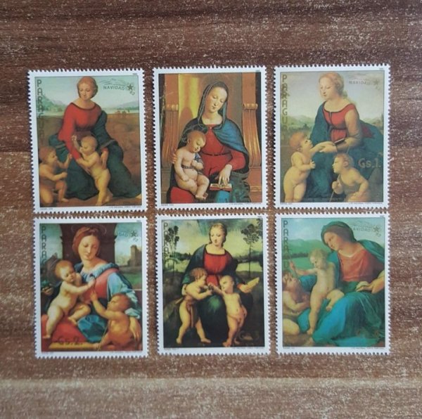 Марки Парагвая живопись Дюрер