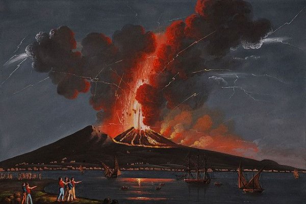 Вулкан Везувий извержение последний день