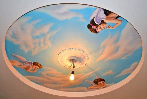 Версаль живопись потолок