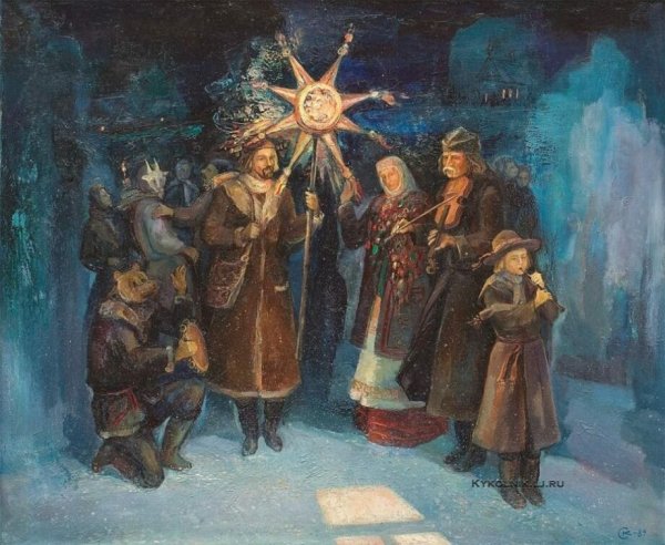 Транковский Алексей Иванович Святки