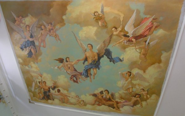 Сикстинская капелла здание потолок