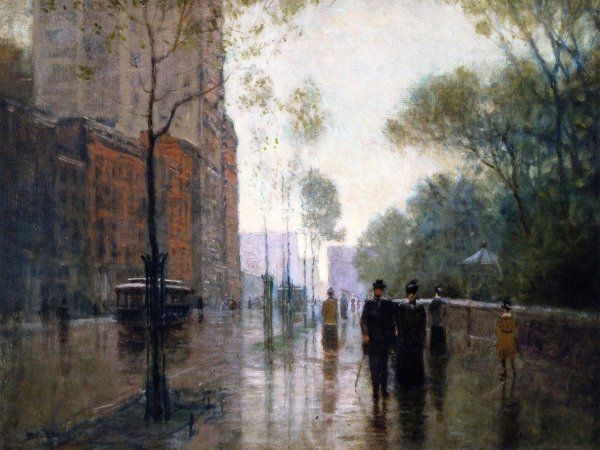 Художники Импрессионист Paul cornoyer