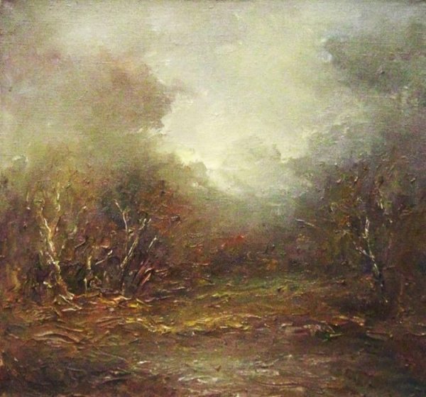 Выполнить пейзаж пасмурный день