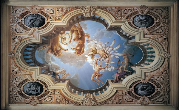Роспись потолка в стиле Барокко