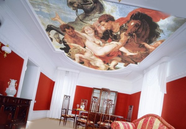 Андреа Мантенья фреска герцогский дворец в Мантуе