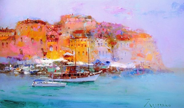 Современные художники акварелисты Италии