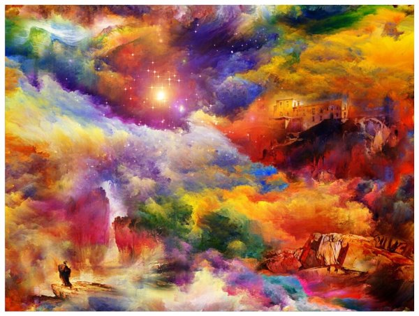 Яркий пейзаж