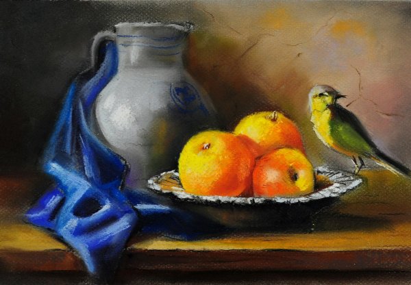 Юлия Капустина художник пастель