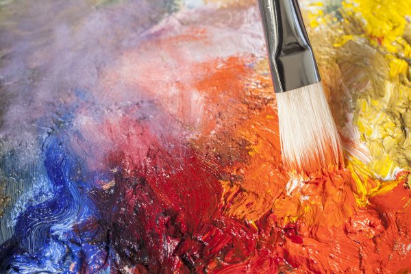 Разноцветные мазки