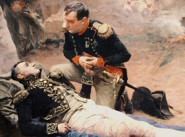 «Наполеон i на Бородинских высотах» 1897