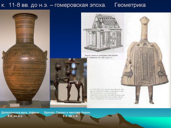 Геометрика Дипилонская Амфора