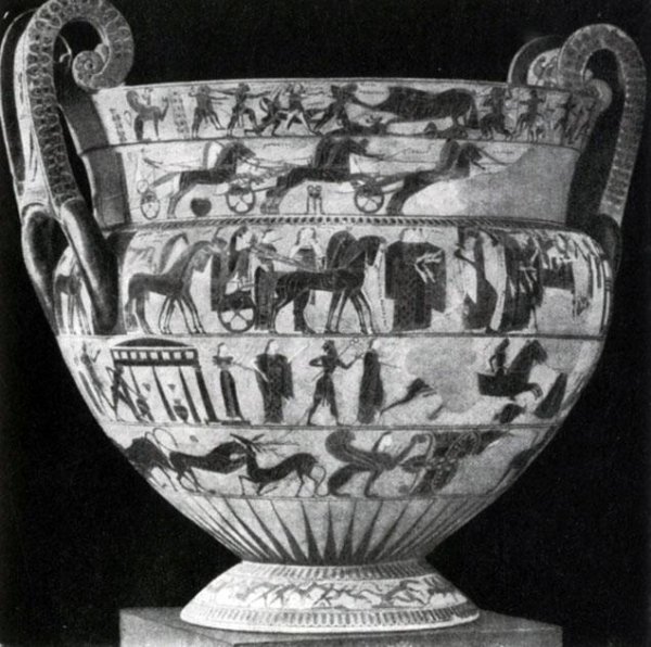 Дипилонская ваза древняя Греция