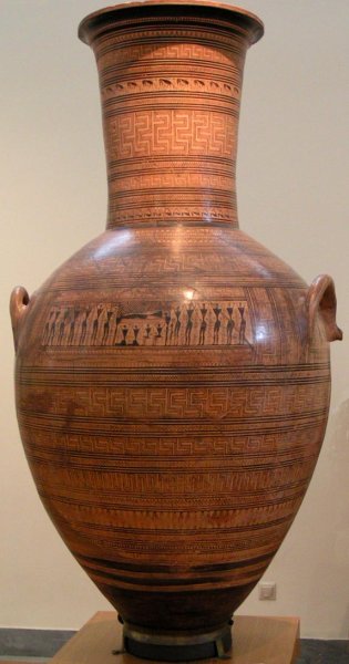 Крито-Микенская керамика кратер