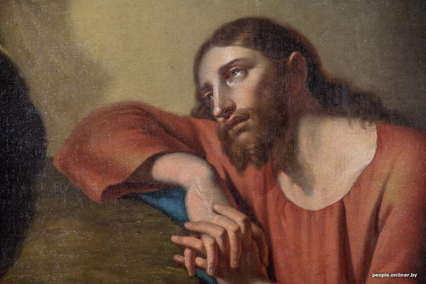 Рембрандт "Христос и самарянка" 1634, офорт