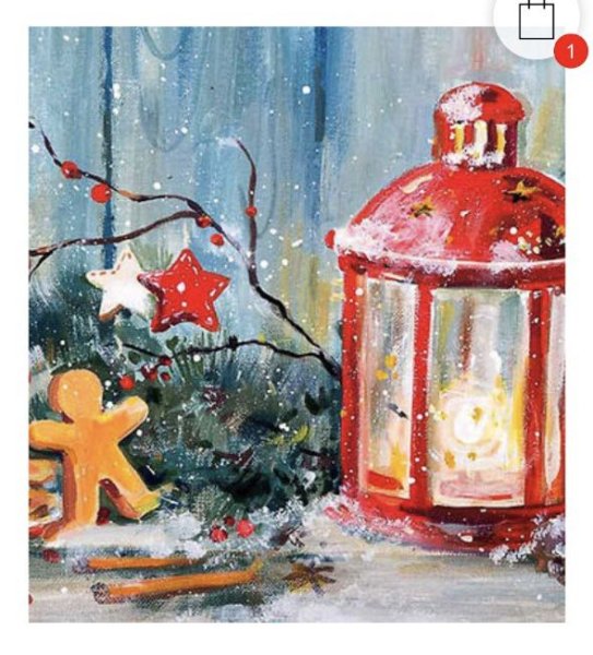 Зимний натюрморт живопись