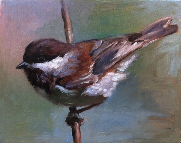 Художник Комаревцев Воробей