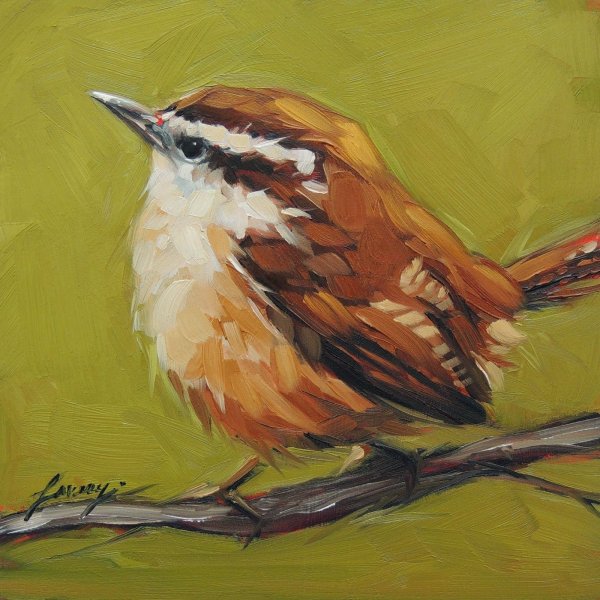 Художник Андреа Лавери птицы