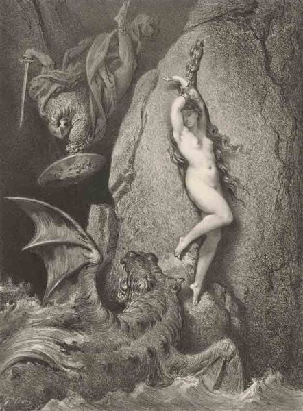 Гюстав Доре Андромеда