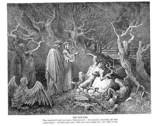 Данте Божественная комедия иллюстрации круги ада