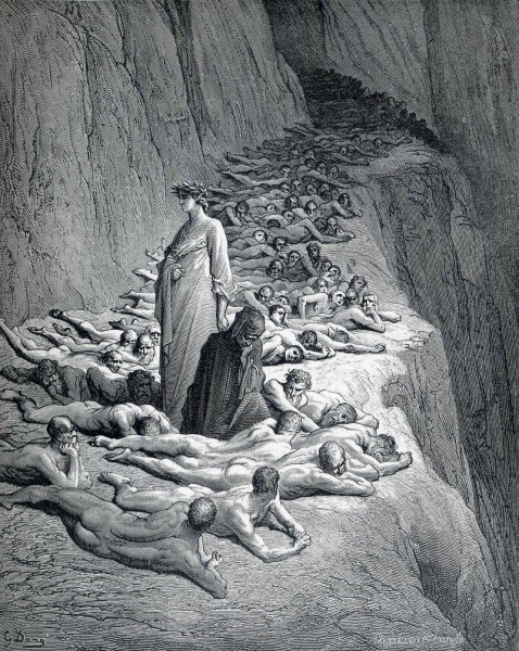 Гюстав Доре Гравюры Божественная комедия