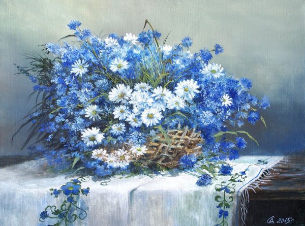 Крамской васильки