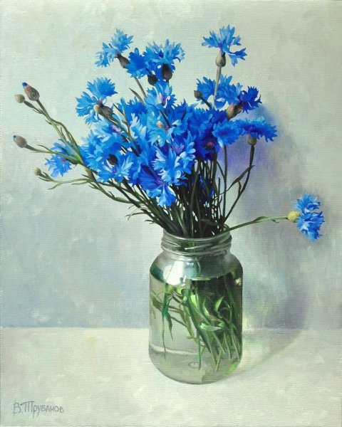Трубанов Виталий художник полевые цветы