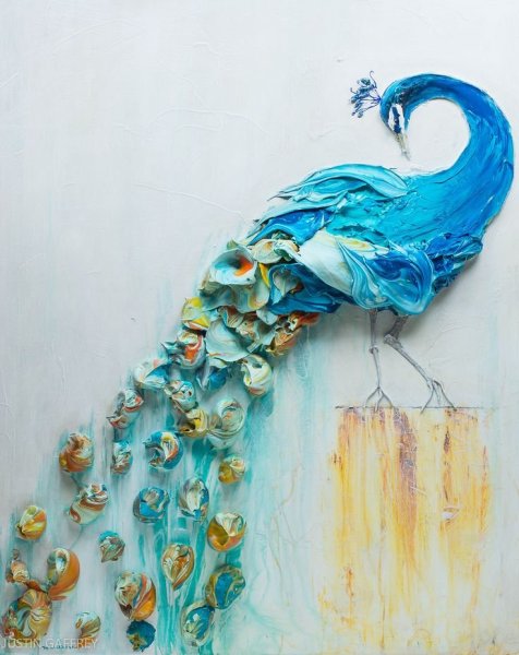 Джастин Геффри картины мастихином