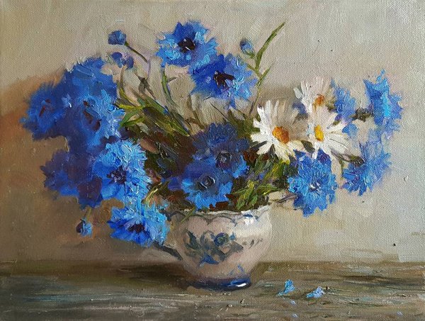 Светлана Родионова художник полевые цветы