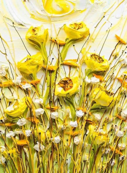 Джастин Геффри картины мастихином