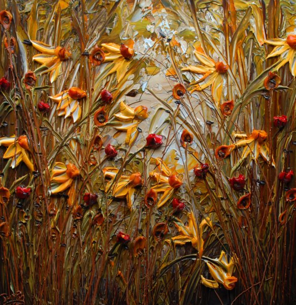 Объемная живопись Джастина Геффри