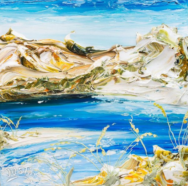 Картины акрил Джастин Геффри