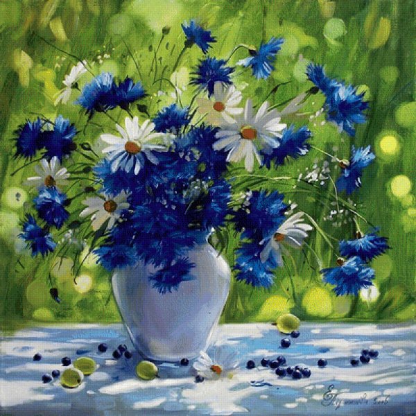 Васнецов васильки